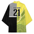 Custom Cricket AUNZ Spirit Kimono Aussie New Zealand Retro Edition - Aussie Hoodie