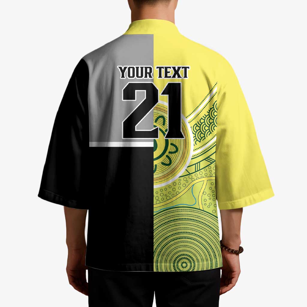 Custom Cricket AUNZ Spirit Kimono Aussie New Zealand Retro Edition - Aussie Hoodie