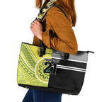 Custom Cricket AUNZ Spirit Leather Tote Bag Aussie New Zealand Retro Edition - Aussie Hoodie