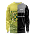 Custom Cricket AUNZ Spirit Long Sleeve Shirt Aussie New Zealand Retro Edition - Aussie Hoodie