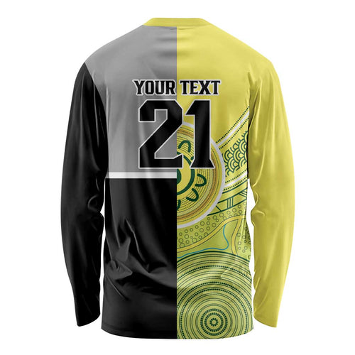 Custom Cricket AUNZ Spirit Long Sleeve Shirt Aussie New Zealand Retro Edition - Aussie Hoodie
