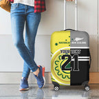 Custom Cricket AUNZ Spirit Luggage Cover Aussie New Zealand Retro Edition - Aussie Hoodie