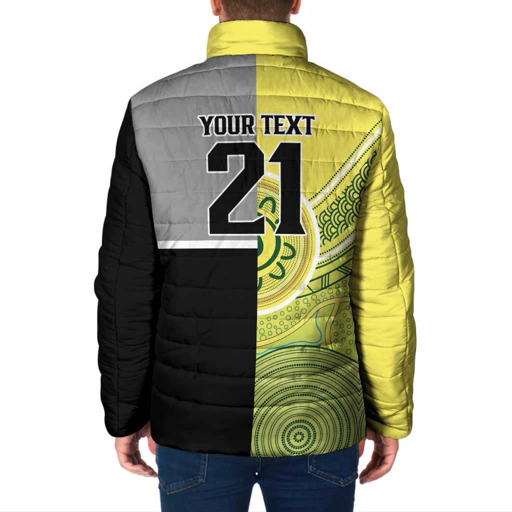 Custom Cricket AUNZ Spirit Padded Jacket Aussie New Zealand Retro Edition - Aussie Hoodie