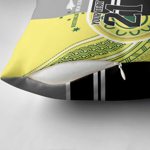 Custom Cricket AUNZ Spirit Pillow Cover Aussie New Zealand Retro Edition - Aussie Hoodie