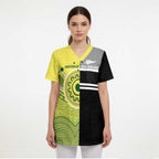 Custom Cricket AUNZ Spirit Scrub Top Aussie New Zealand Retro Edition - Aussie Hoodie