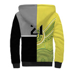 Custom Cricket AUNZ Spirit Sherpa Hoodie Aussie New Zealand Retro Edition - Aussie Hoodie