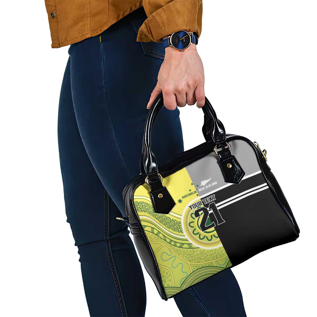 Custom Cricket AUNZ Spirit Shoulder Handbag Aussie New Zealand Retro Edition - Aussie Hoodie