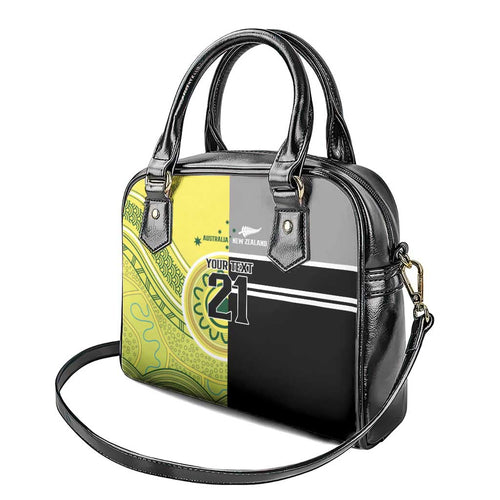 Custom Cricket AUNZ Spirit Shoulder Handbag Aussie New Zealand Retro Edition - Aussie Hoodie