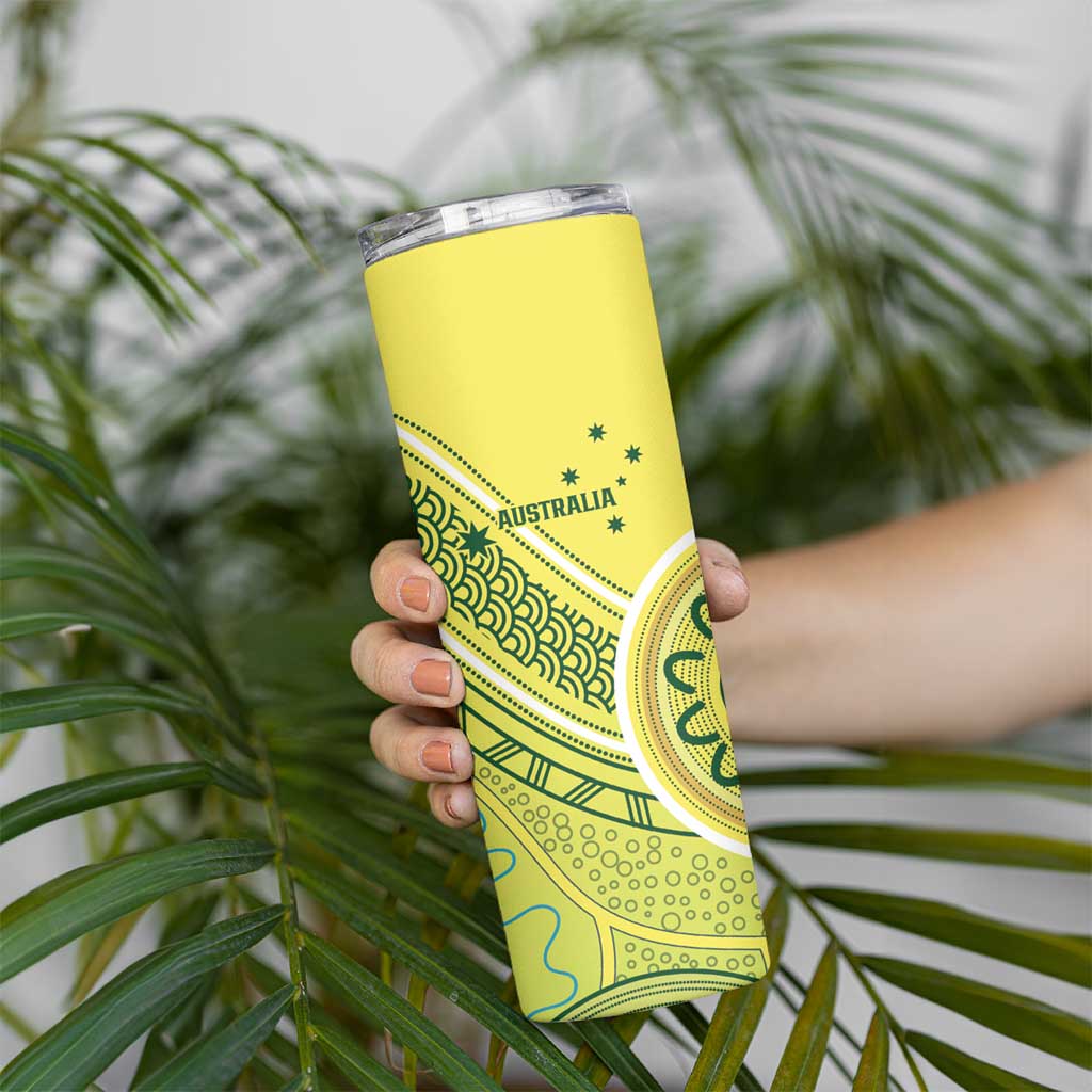 Custom Cricket AUNZ Spirit Skinny Tumbler Aussie New Zealand Retro Edition - Aussie Hoodie