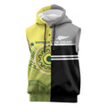 Custom Cricket AUNZ Spirit Sleeveless Hoodie Aussie New Zealand Retro Edition - Aussie Hoodie