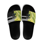 Custom Cricket AUNZ Spirit Slide Sandals Aussie New Zealand Retro Edition - Aussie Hoodie