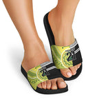 Custom Cricket AUNZ Spirit Slide Sandals Aussie New Zealand Retro Edition - Aussie Hoodie