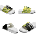 Custom Cricket AUNZ Spirit Slide Sandals Aussie New Zealand Retro Edition - Aussie Hoodie