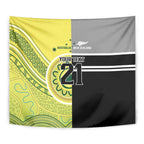 Custom Cricket AUNZ Spirit Tapestry Aussie New Zealand Retro Edition - Aussie Hoodie