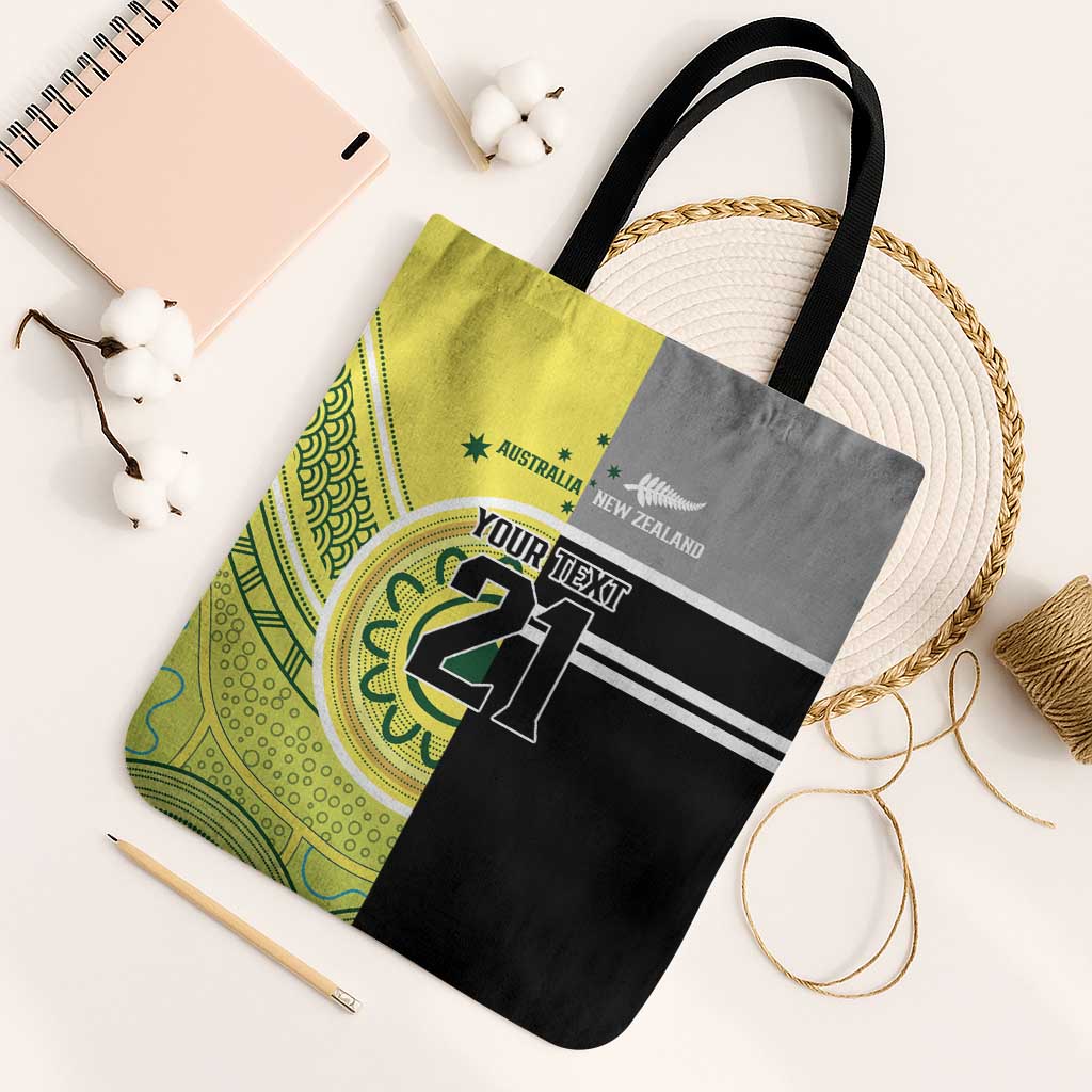 Custom Cricket AUNZ Spirit Tote Bag Aussie New Zealand Retro Edition - Aussie Hoodie