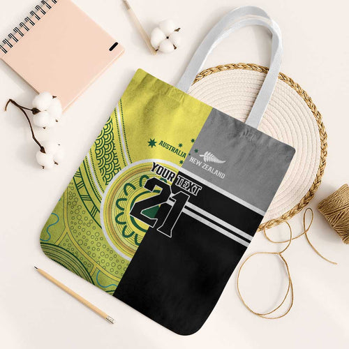 Custom Cricket AUNZ Spirit Tote Bag Aussie New Zealand Retro Edition - Aussie Hoodie