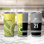 Custom Cricket AUNZ Spirit Tumbler Cup Aussie New Zealand Retro Edition - Aussie Hoodie