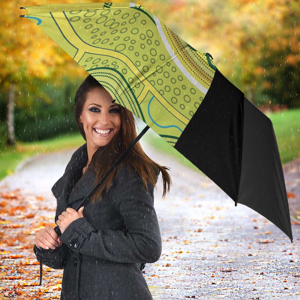 Custom Cricket AUNZ Spirit Umbrella Aussie New Zealand Retro Edition - Aussie Hoodie
