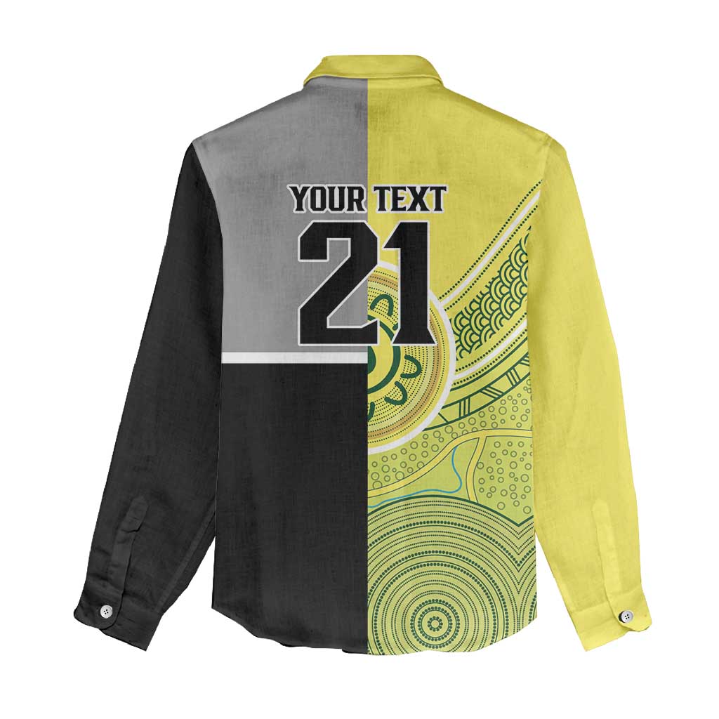 Custom Cricket AUNZ Spirit Women Casual Shirt Aussie New Zealand Retro Edition - Aussie Hoodie
