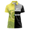 Custom Cricket AUNZ Spirit Women Polo Shirt Aussie New Zealand Retro Edition - Aussie Hoodie