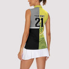 Custom Cricket AUNZ Spirit Women Sleeveless Polo Shirt Aussie New Zealand Retro Edition - Aussie Hoodie