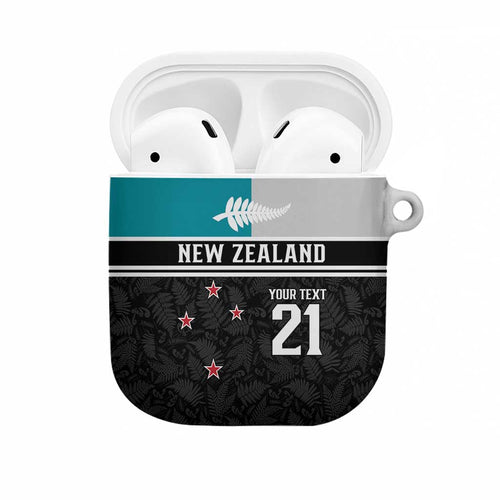 Custom NZ Cricket Pride AirPods Case Silver Fern Fan Supporter Apparel - Aussie Hoodie