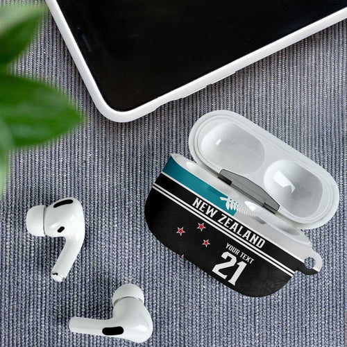 Custom NZ Cricket Pride AirPods Case Silver Fern Fan Supporter Apparel - Aussie Hoodie