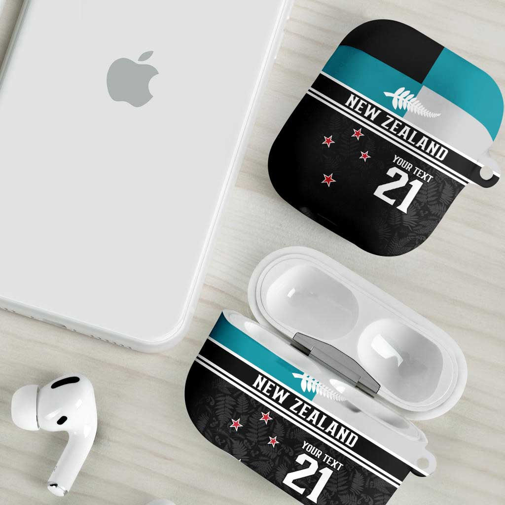 Custom NZ Cricket Pride AirPods Case Silver Fern Fan Supporter Apparel - Aussie Hoodie