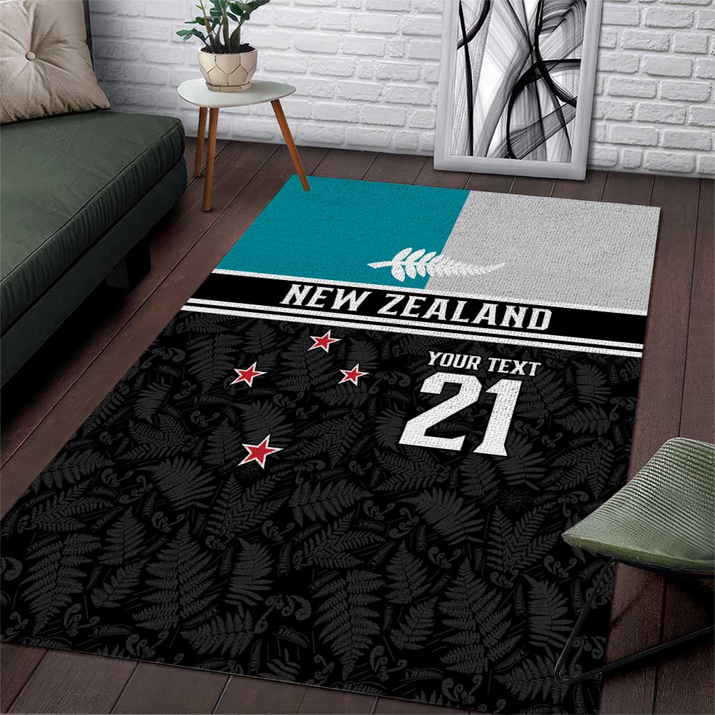 Custom NZ Cricket Pride Area Rug Silver Fern Fan Supporter Apparel - Aussie Hoodie