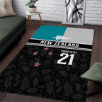 Custom NZ Cricket Pride Area Rug Silver Fern Fan Supporter Apparel - Aussie Hoodie