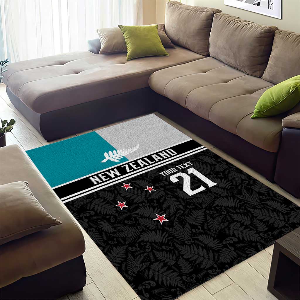Custom NZ Cricket Pride Area Rug Silver Fern Fan Supporter Apparel - Aussie Hoodie