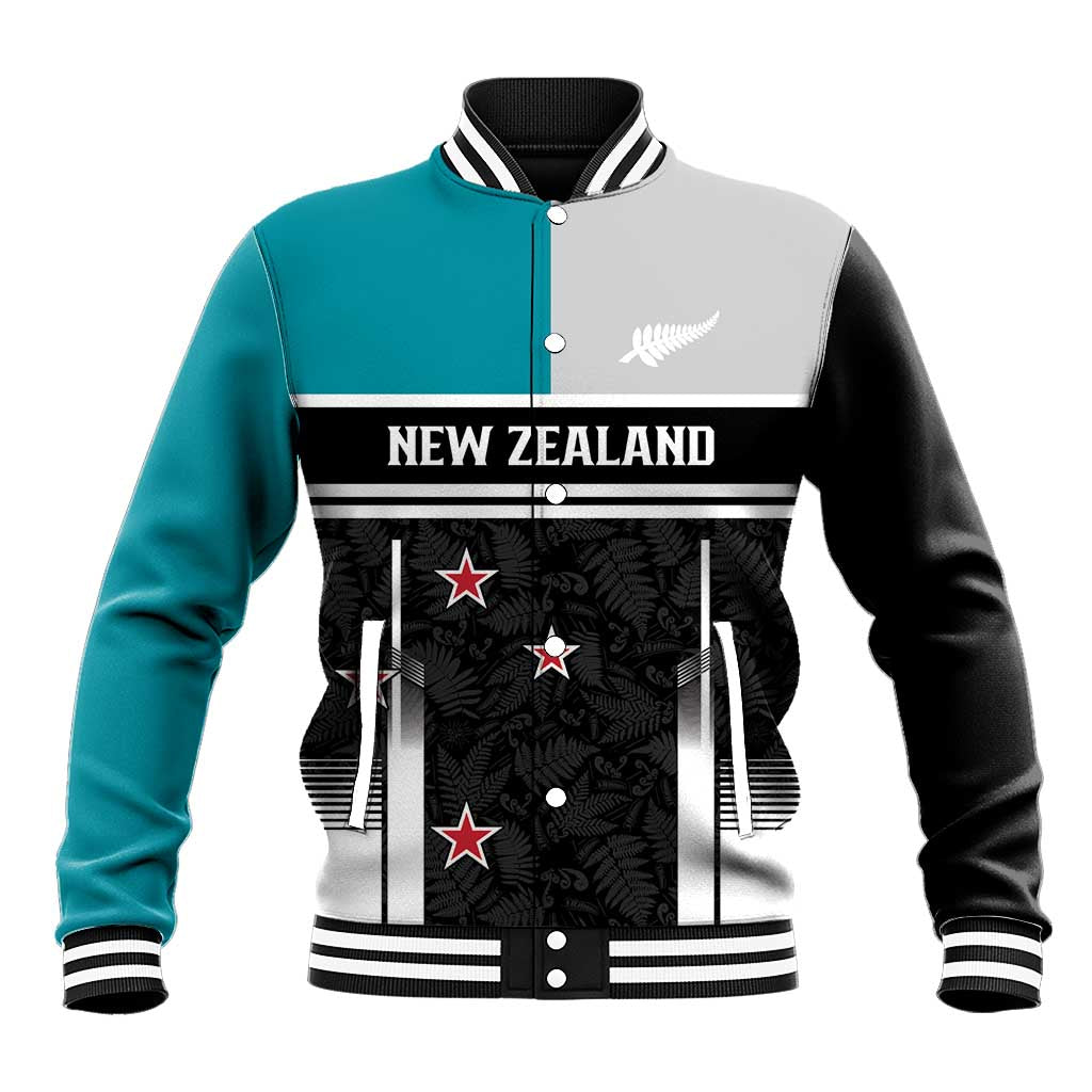 Custom NZ Cricket Pride Baseball Jacket Silver Fern Fan Supporter Apparel - Aussie Hoodie
