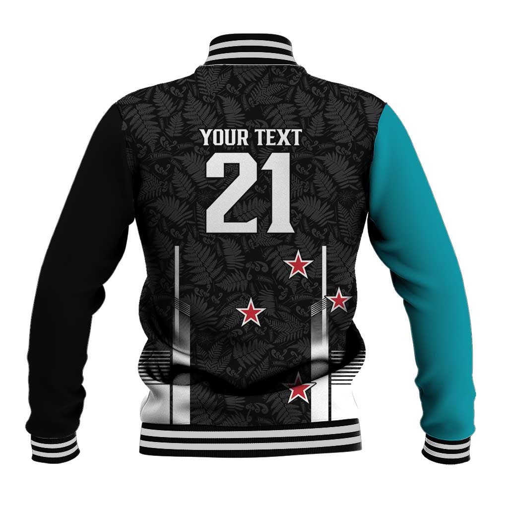 Custom NZ Cricket Pride Baseball Jacket Silver Fern Fan Supporter Apparel - Aussie Hoodie