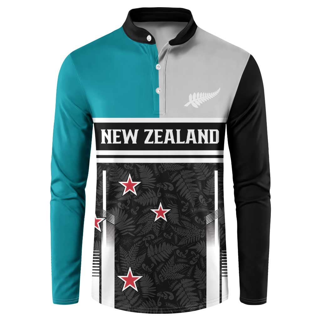 Custom NZ Cricket Pride Button Sweatshirt Silver Fern Fan Supporter Apparel - Aussie Hoodie
