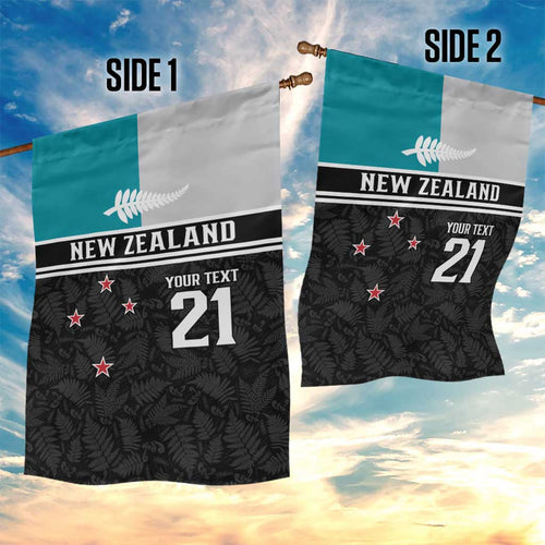 Custom NZ Cricket Pride Garden Flag Silver Fern Fan Supporter Apparel - Aussie Hoodie