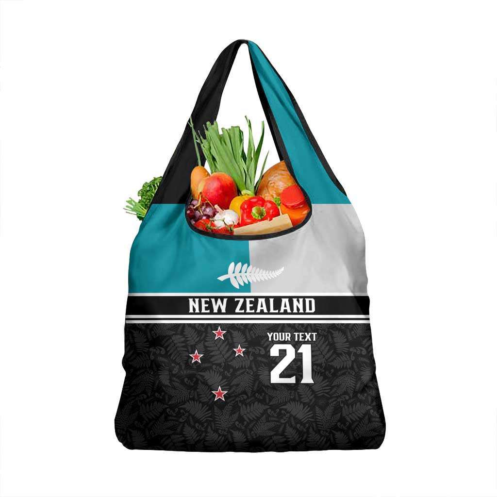 Custom NZ Cricket Pride Grocery Bag Silver Fern Fan Supporter Apparel - Aussie Hoodie