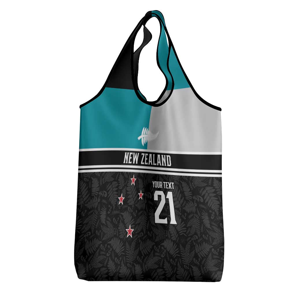 Custom NZ Cricket Pride Grocery Bag Silver Fern Fan Supporter Apparel - Aussie Hoodie