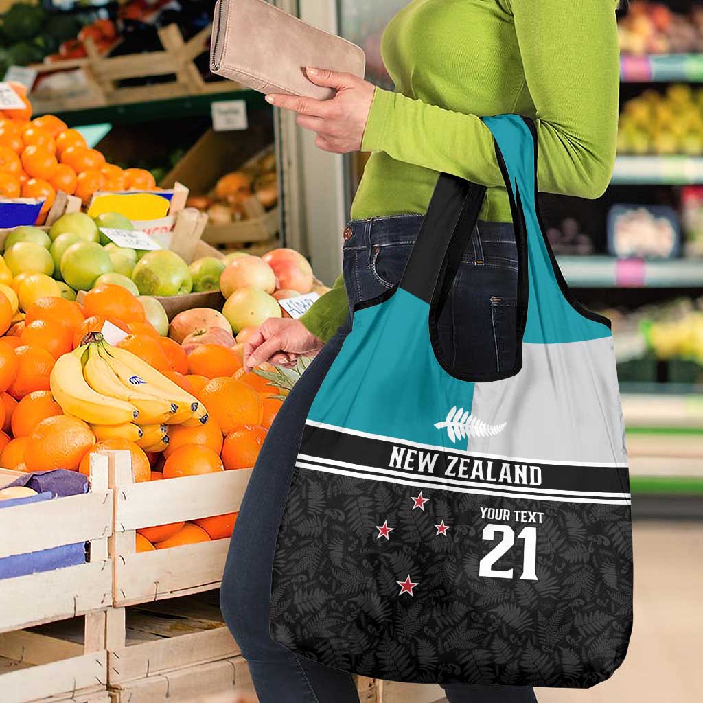 Custom NZ Cricket Pride Grocery Bag Silver Fern Fan Supporter Apparel - Aussie Hoodie