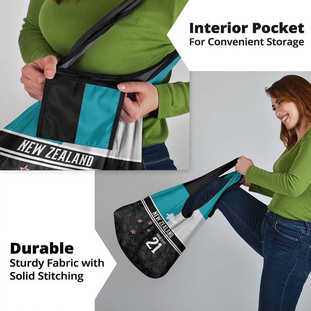 Custom NZ Cricket Pride Grocery Bag Silver Fern Fan Supporter Apparel - Aussie Hoodie