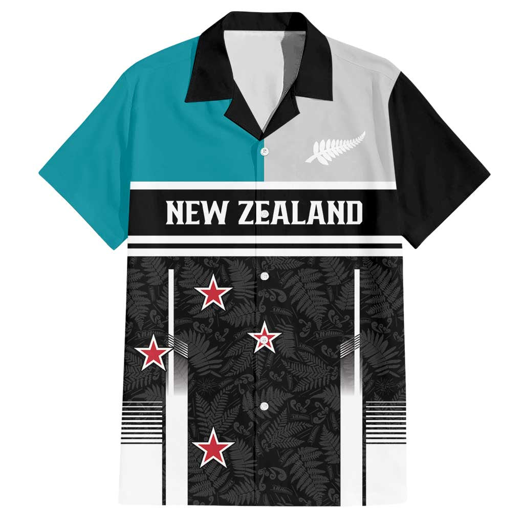 Custom NZ Cricket Pride Hawaiian Shirt Silver Fern Fan Supporter Apparel - Aussie Hoodie