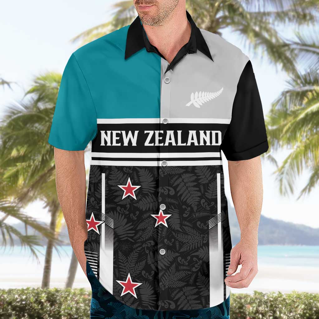 Custom NZ Cricket Pride Hawaiian Shirt Silver Fern Fan Supporter Apparel - Aussie Hoodie