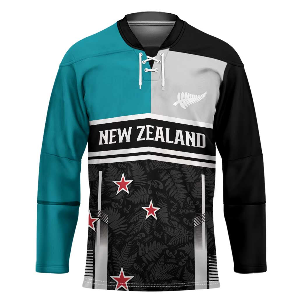 Custom NZ Cricket Pride Hockey Jersey Silver Fern Fan Supporter Apparel - Aussie Hoodie