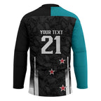 Custom NZ Cricket Pride Hockey Jersey Silver Fern Fan Supporter Apparel - Aussie Hoodie