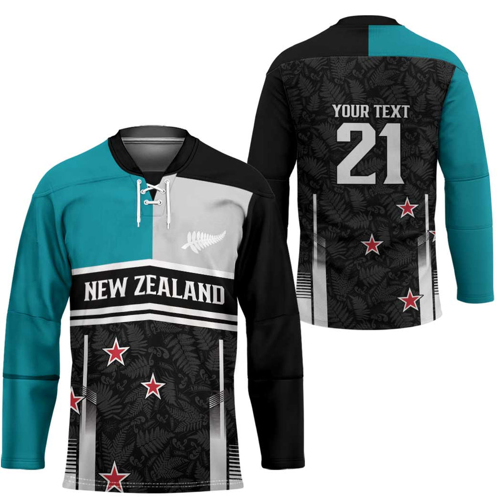 Custom NZ Cricket Pride Hockey Jersey Silver Fern Fan Supporter Apparel - Aussie Hoodie