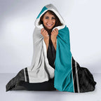 Custom NZ Cricket Pride Hooded Blanket Silver Fern Fan Supporter Apparel - Aussie Hoodie