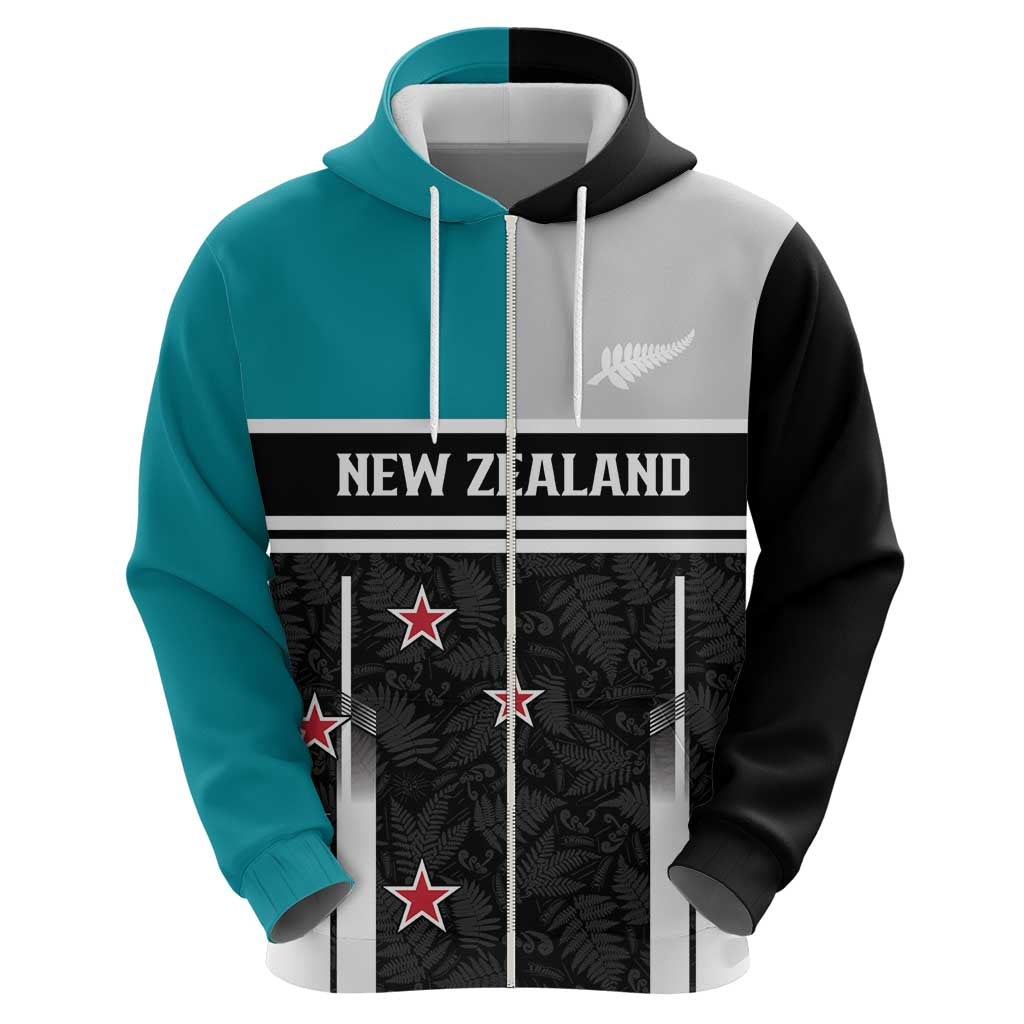 Custom NZ Cricket Pride Hoodie Silver Fern Fan Supporter Apparel - Aussie Hoodie