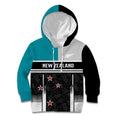 Custom NZ Cricket Pride Kid Hoodie Silver Fern Fan Supporter Apparel - Aussie Hoodie