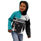Custom NZ Cricket Pride Kid Hoodie Silver Fern Fan Supporter Apparel - Aussie Hoodie