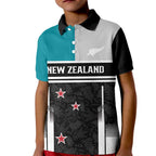 Custom NZ Cricket Pride Kid Polo Shirt Silver Fern Fan Supporter Apparel - Aussie Hoodie