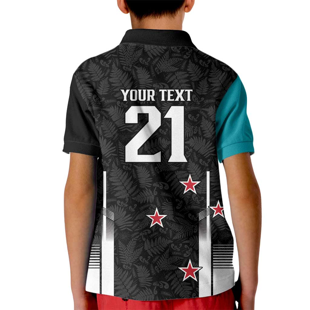 Custom NZ Cricket Pride Kid Polo Shirt Silver Fern Fan Supporter Apparel - Aussie Hoodie